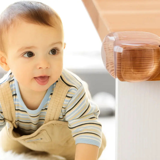 Baby Eckenschutz — Weiche Pads gegen Stöße an Möbelkanten 8er-Set Mivoza Deutschland