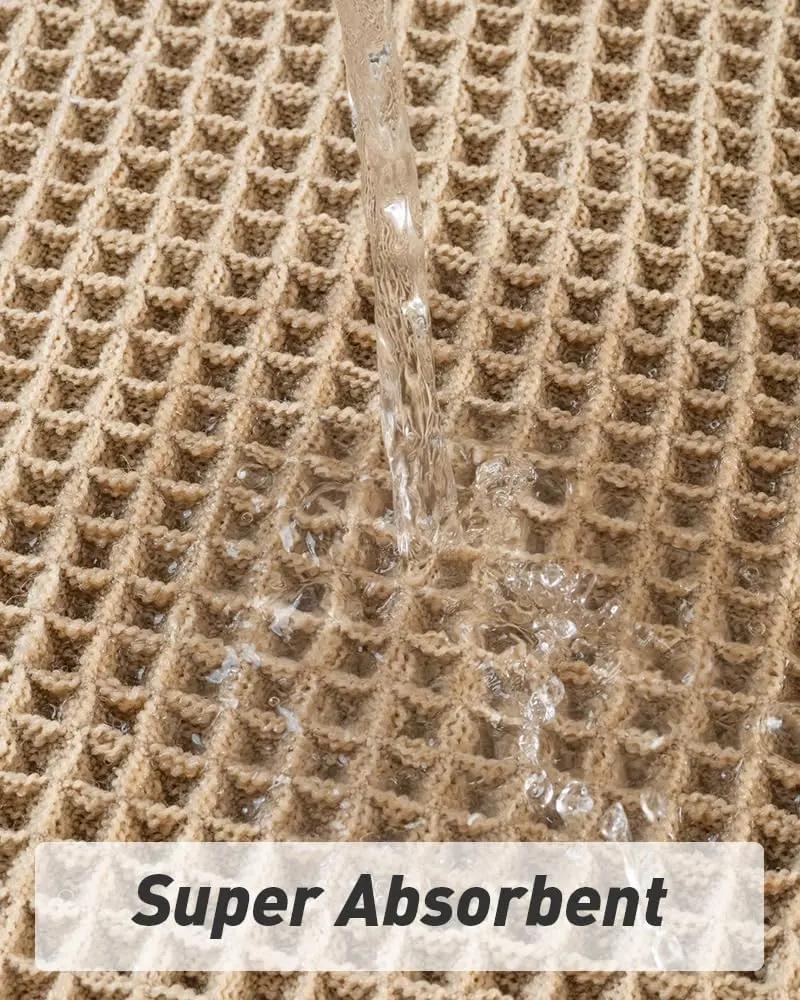 Badläufer — Waffelstruktur für schnelle Trocknung & Komfort Mivoza Deutschland