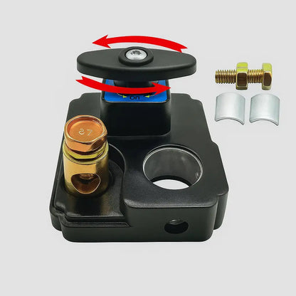 Batterie-Trennschalter 12V/24V – Schutz vor Entladung mit nur einer Drehung Mivoza Deutschland