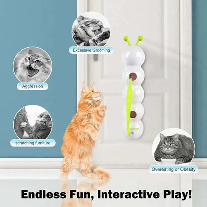 Bewegliches Wurmspielzeug für Katzen – Für endlosen Spaß & Aktivität Mivoza Deutschland