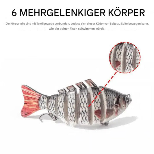 Bionischer Schwimmköder - Für alle Angelgewässer geeignet Zorenza