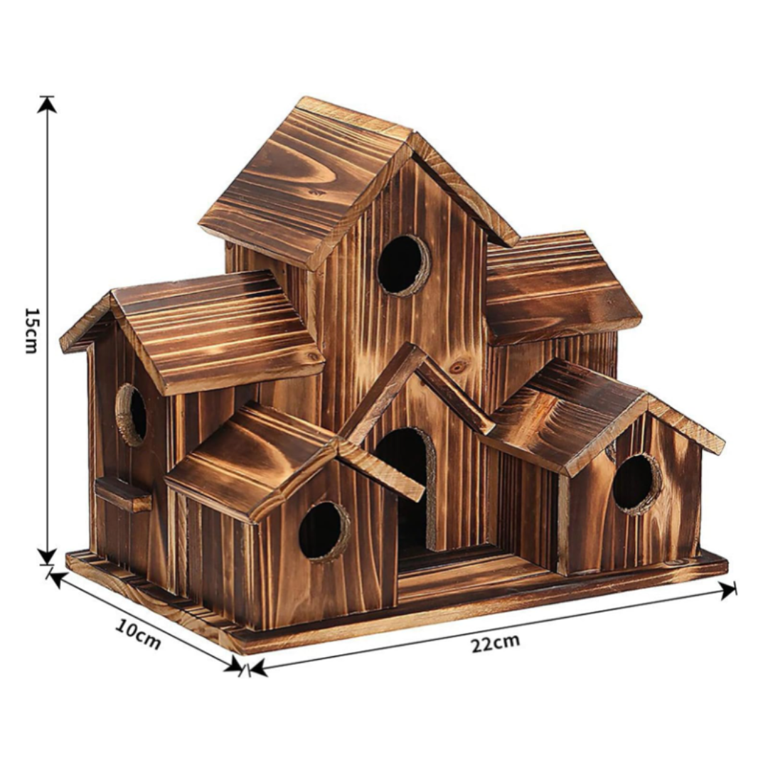 Geräumiges hängendes Vogelhaus