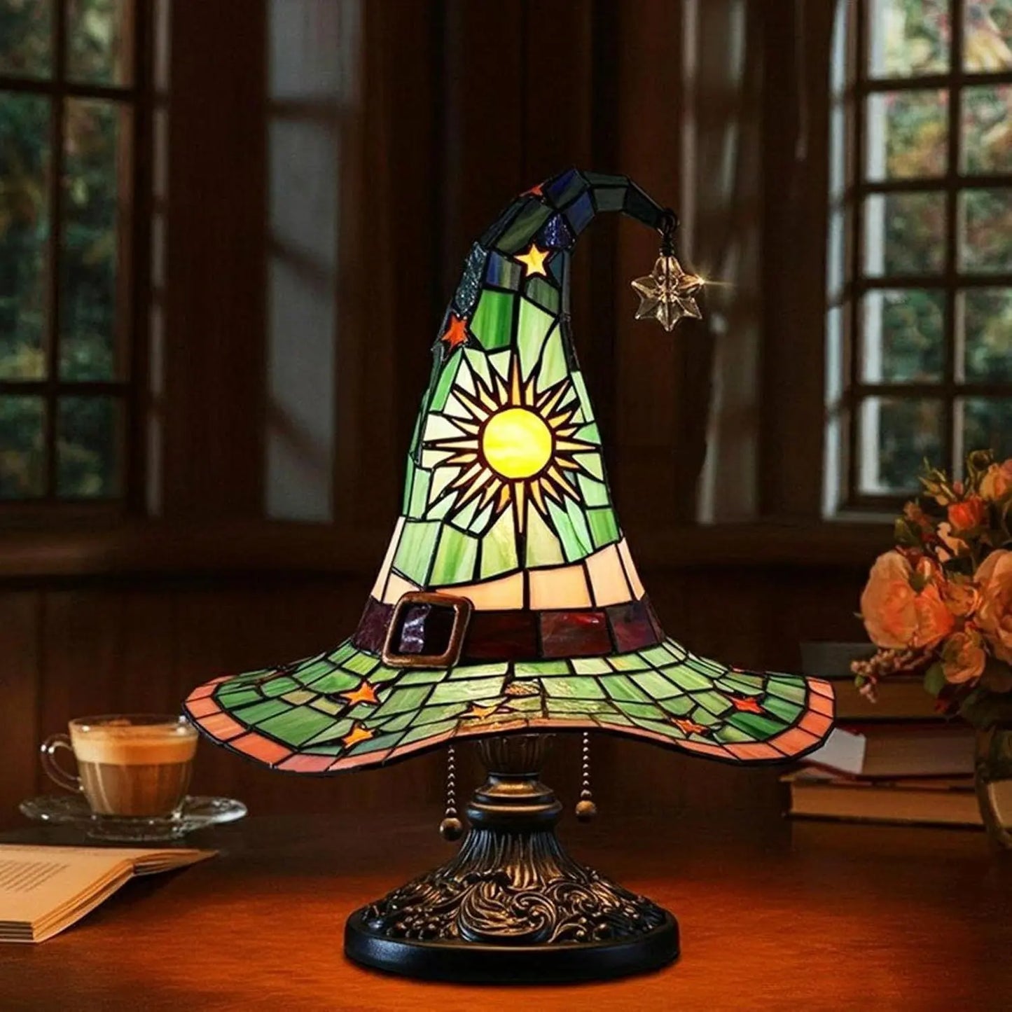 Bleiglas-Tischlampe — Zauberhaftes Licht für Wohlfühlmomente Mivoza Deutschland
