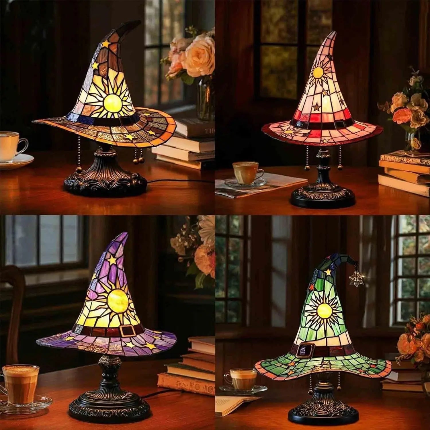 Bleiglas-Tischlampe — Zauberhaftes Licht für Wohlfühlmomente Mivoza Deutschland