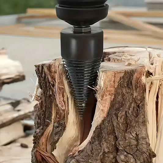 Bohrer-Holzspalter — müheloses Brennholzspalten ohne Kraftaufwand Mivoza Deutschland