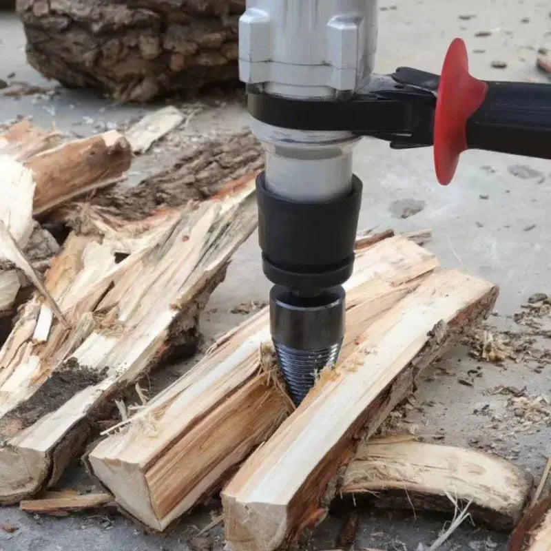 Bohrer-Holzspalter — müheloses Brennholzspalten ohne Kraftaufwand Mivoza Deutschland