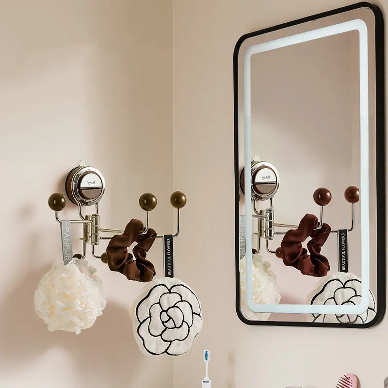 Bohrfreie drehbare Saughaken — Effiziente Aufhängung für Bad, Küche & Schrank Mivoza Deutschland