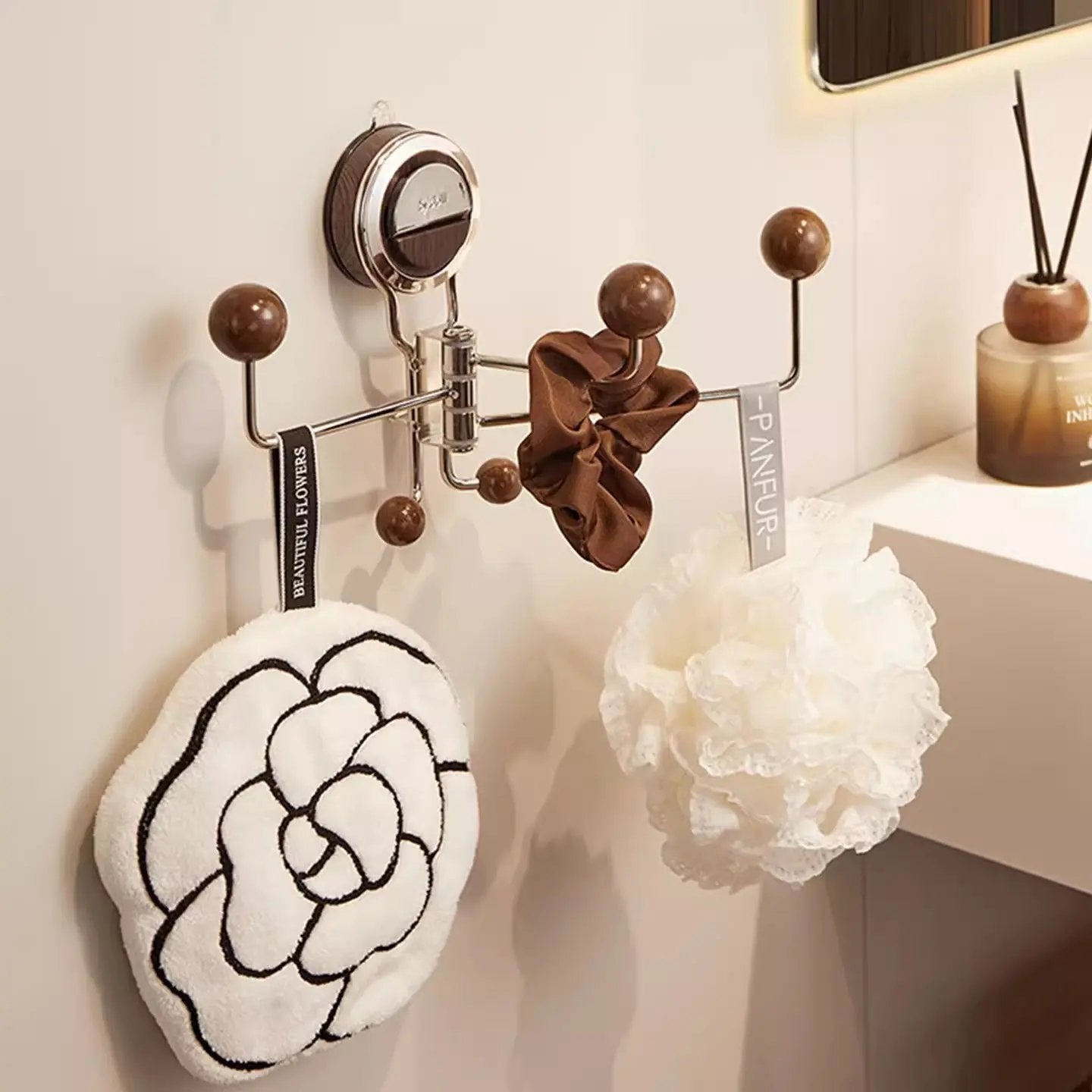 Bohrfreie drehbare Saughaken — Effiziente Aufhängung für Bad, Küche & Schrank Mivoza Deutschland