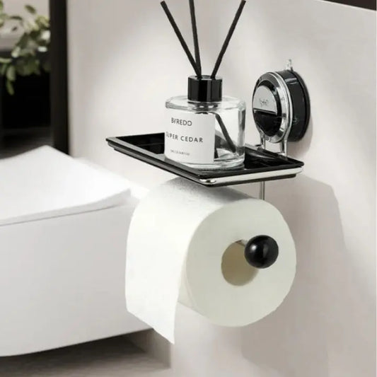 Bohrfreier Toilettenpapierhalter aus Edelstahl Mivoza Deutschland