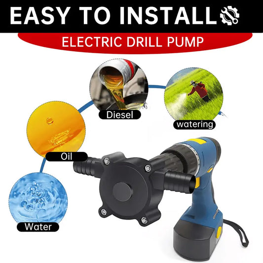 Portable Electric Drill Pump Zorenza