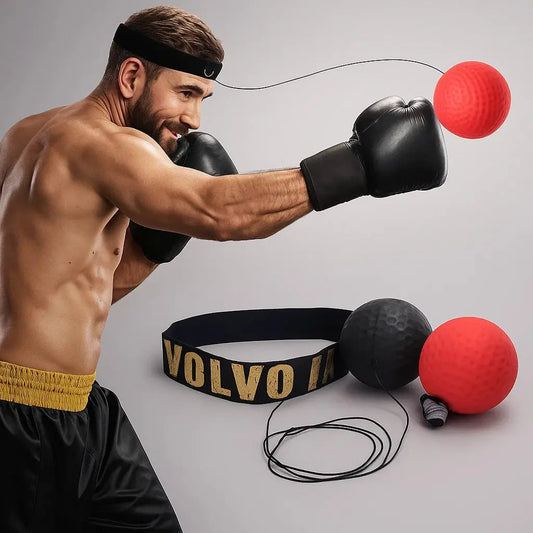 Boxtraining Stirnband mit Reflexball für mehr Reaktionskraft Mivoza Deutschland