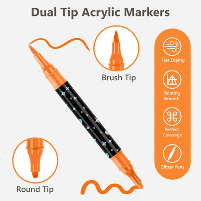 Brushstifte – lebendige Kunstwerke mit funkelndem Glanz Mivoza Deutschland