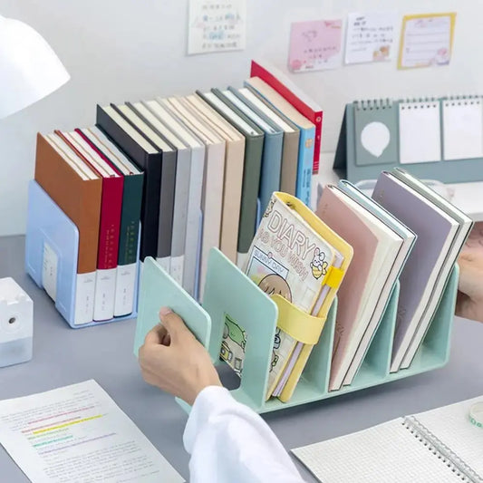 Bücher-Organizer 4 Fächer – Ordnung & Übersicht auf dem Schreibtisch Mivoza Deutschland