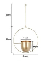 Moderner Hängeblumentopf