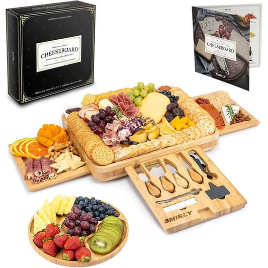 CheeseBoard™ Holz-Käsebrett Satz Mivoza Deutschland