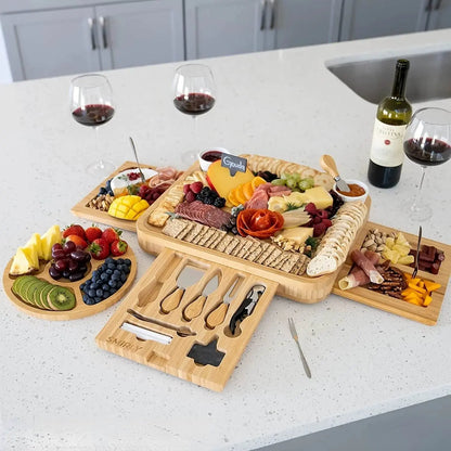 CheeseBoard™ Holz-Käsebrett Satz Mivoza Deutschland