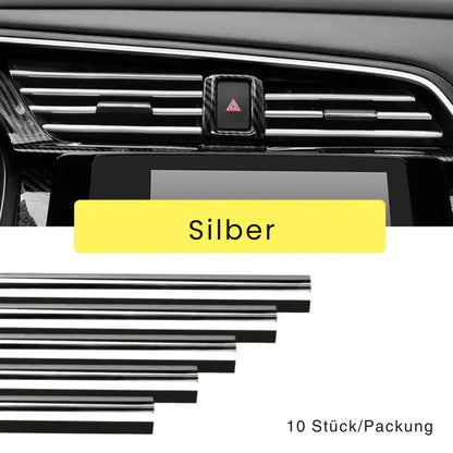 Chrom-Lüftungszierstreifen – Auto-Innenraum-Upgrade ohne Montageaufwand Mivoza Deutschland