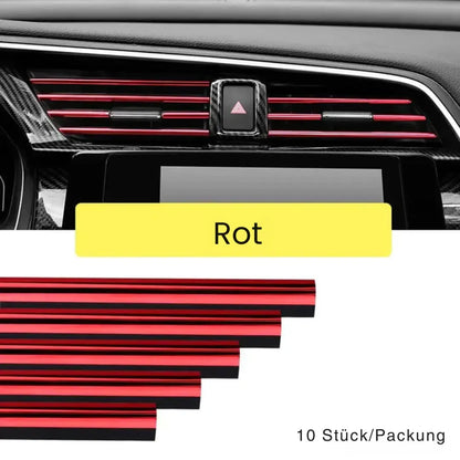 Chrom-Lüftungszierstreifen – Auto-Innenraum-Upgrade ohne Montageaufwand Mivoza Deutschland