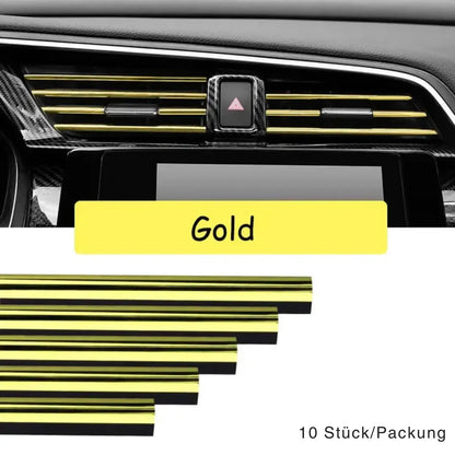 Chrom-Lüftungszierstreifen – Auto-Innenraum-Upgrade ohne Montageaufwand Mivoza Deutschland