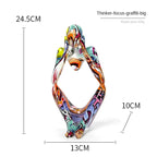 Abstrakte Denker Skulptur