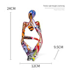 Abstrakte Denker Skulptur