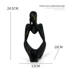 Abstrakte Denker Skulptur