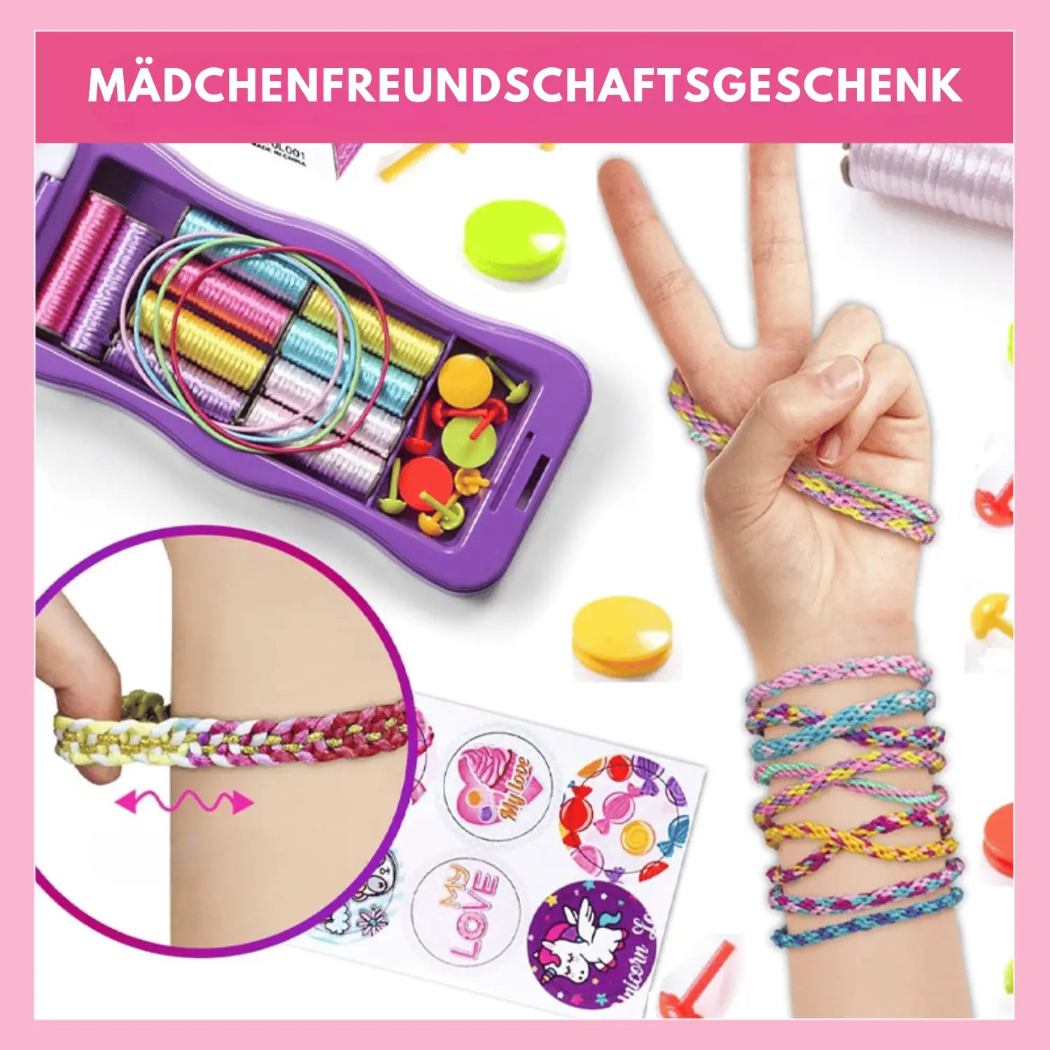DIY Handseil-Flechtset Mivoza Deutschland
