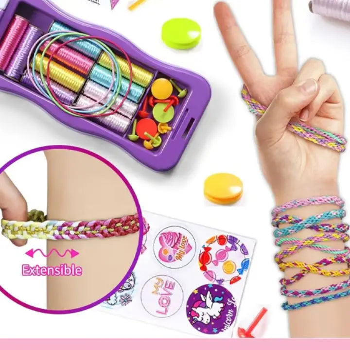 DIY Handseil-Flechtset – Kreatives Bastelset für Kinder Mivoza Deutschland