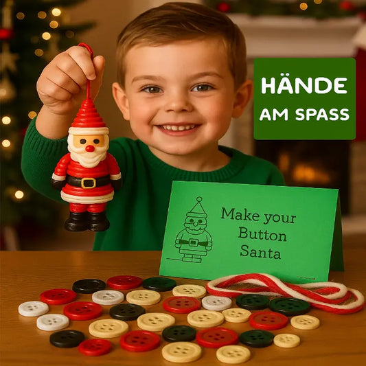 DIY Knopf-Ornament-Bastelset – Unvergesslicher Bastelspaß für Kinder! Mivoza Deutschland