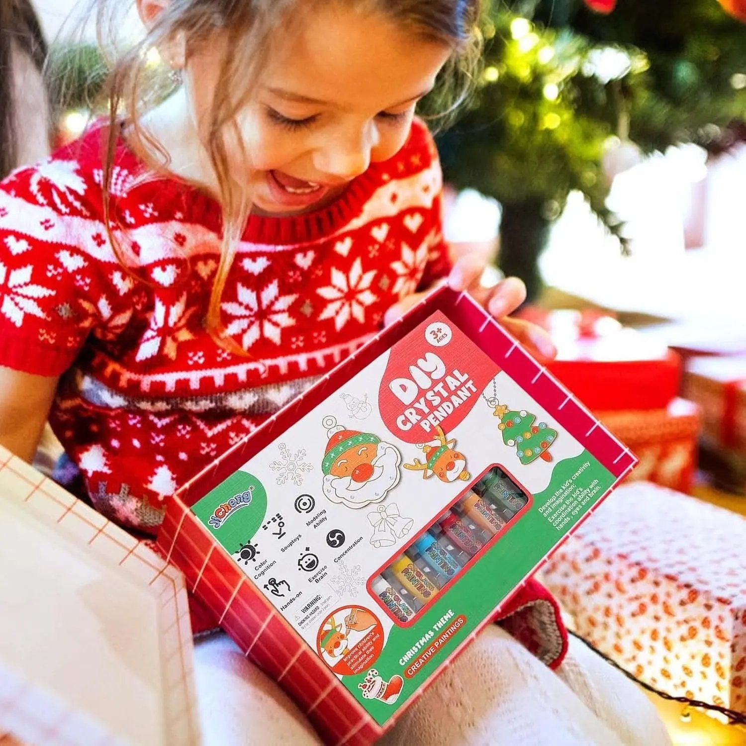 DIY-Kristallmalerei-Set — Farbenfrohe Kristallanhänger selbst gestalten Mivoza Deutschland