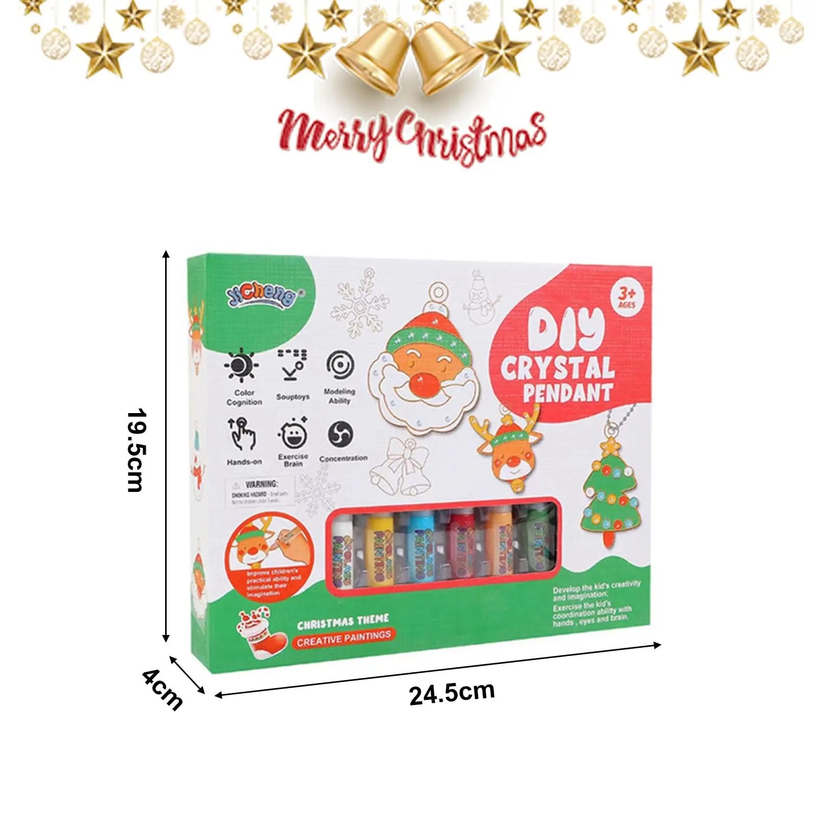 DIY-Kristallmalerei-Set — Farbenfrohe Kristallanhänger selbst gestalten Mivoza Deutschland