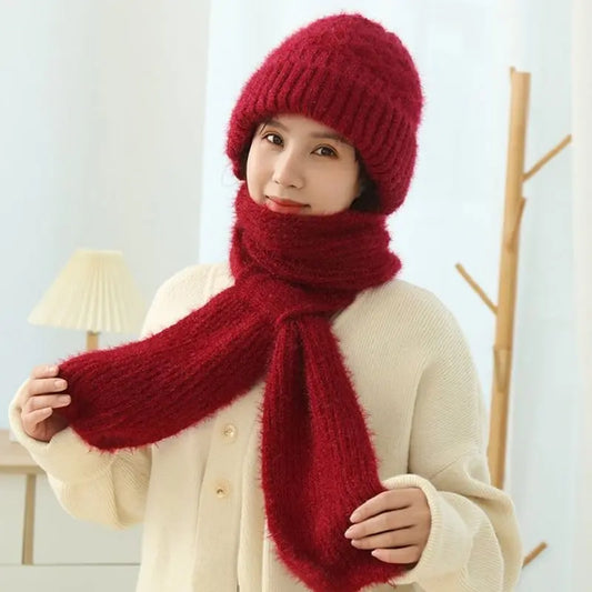 Damen Strickschal mit Kapuze — Perfekt für Winter-Outfits Mivoza Deutschland