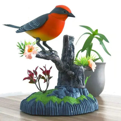 Dekovogel mit Sprachaktivierung und Naturklang Mivoza Deutschland