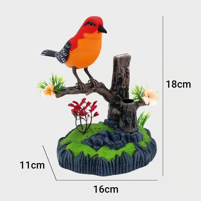 Dekovogel mit Sprachaktivierung und Naturklang Mivoza Deutschland