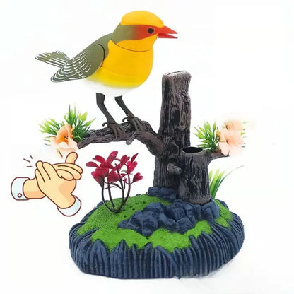 Dekovogel mit Sprachaktivierung und Naturklang Mivoza Deutschland