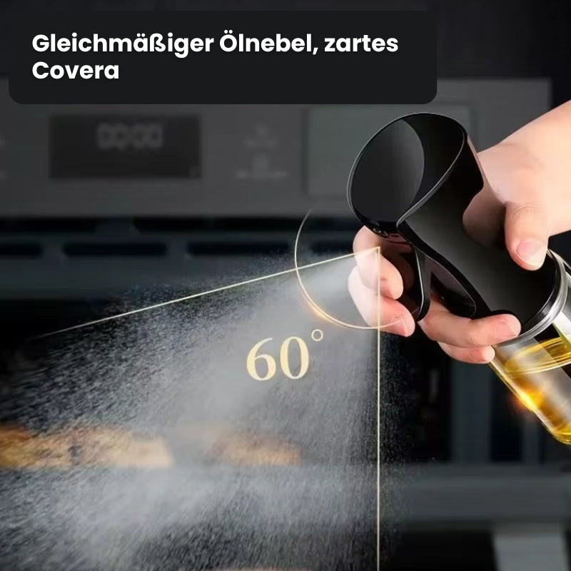 Transparenter Ölsprüher zum Grillen, Backen und Kochen