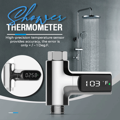 Digitales Duschthermometer – perfekte Wassertemperatur Mivoza Deutschland