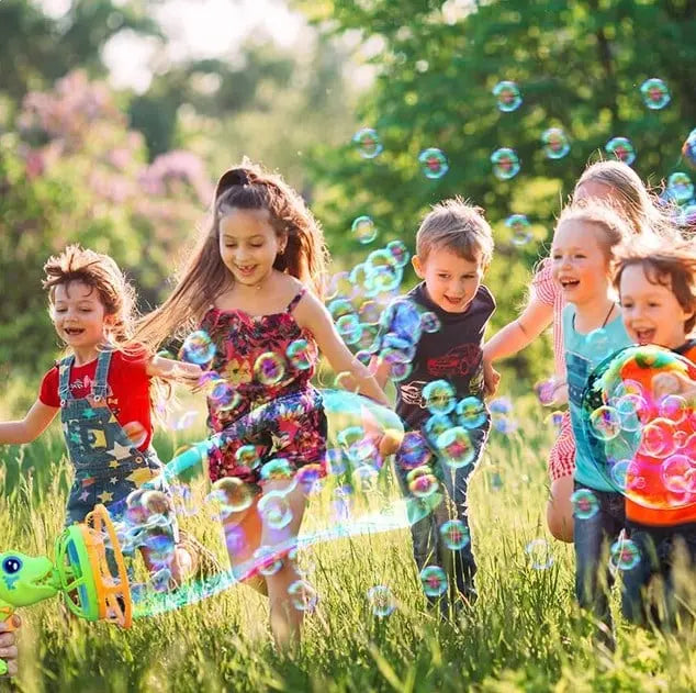 Dinosaurier Bubble Blower — Leise Elektrische Seifenblasenmaschine für Kinder Mivoza Deutschland