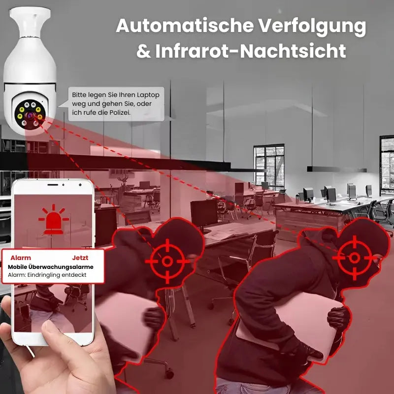 Drahtlose Überwachungskamera mit Nachtsicht Mivoza Deutschland