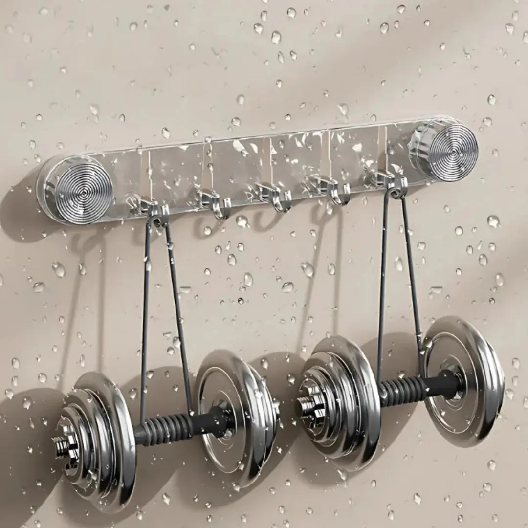 Drehbare Saugnapf-Hakenleiste — Praktisch, elegant & bohrfrei montierbar Mivoza Deutschland