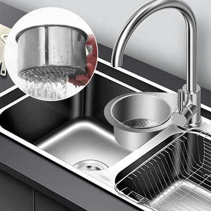 Edelstahl-Eckspülbeckensieb mit Schnellablauf-Design Mivoza Deutschland