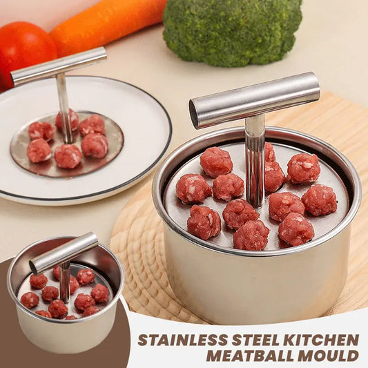 Edelstahl Fleischbällchen-Form- Perfektion leicht gemacht! Mivoza Deutschland