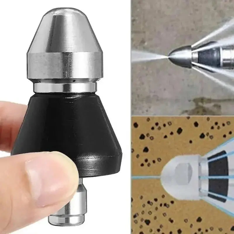 Edelstahl-Rohrreinigungsdüse mit Hochdruckwasserstrahlen Mivoza Deutschland