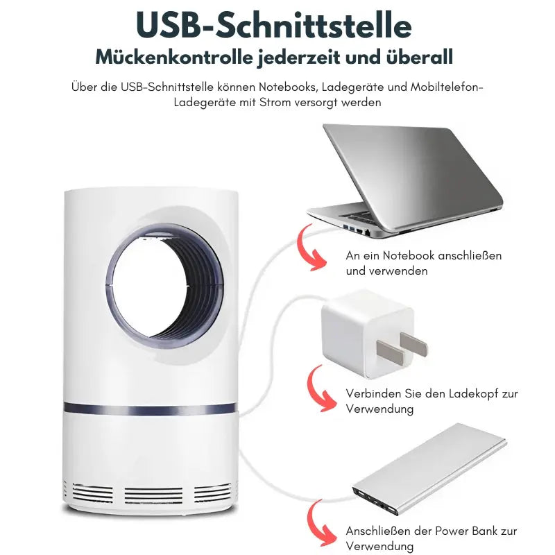 Effiziente LED-Moskito-Killer-Lampe Mivoza Deutschland