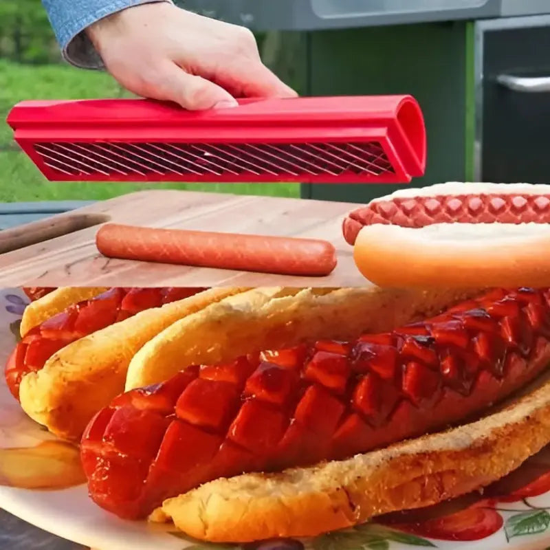 Effizienter Hot Dog Slicer Schneidegerät für BBQ-Würste Mivoza Deutschland