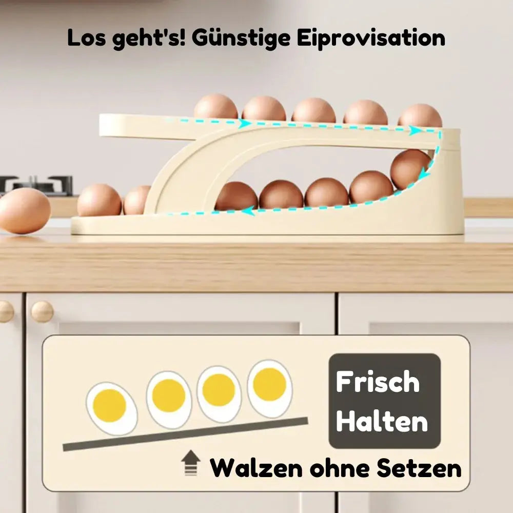 Eierablagegestell – Platzsparende Eiaufbewahrung mit einfachem Zugriff Mivoza Deutschland