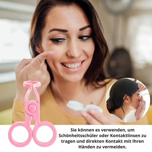 Einsetzhilfe für Kontaktlinsen – Inkl. Lidöffner für weiche & harte Linsen Mivoza Deutschland