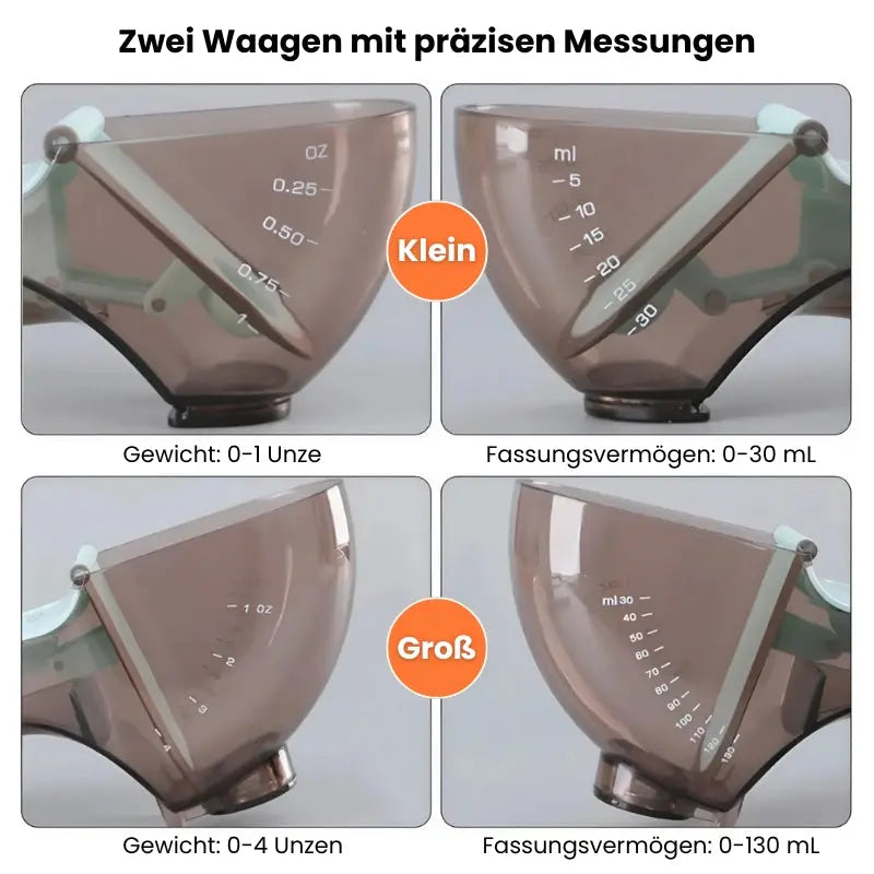 Einstellbares digitales Messlöffel-Set Mivoza Deutschland