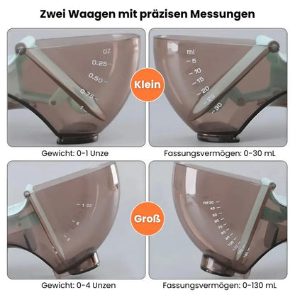 Einstellbares digitales Messlöffel-Set Mivoza Deutschland