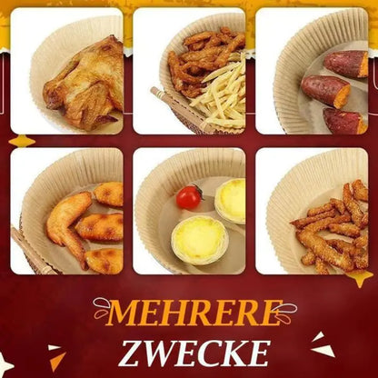 Einwegpapier für Heißluftfritteusen (50 Stücke) Mivoza Deutschland